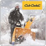 Серая среда: снегоуборщики MTD и Cub Cadet