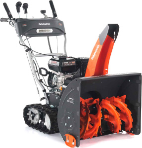 Снегоуборщик Daewoo S 7560 Compact гусеничный (PRC, 61 см., Daewoo, 220 см3, скорости 6/2, фара, 78 кг) Снегоуборщик Daewoo S 7560 Compact гусеничный (PRC, 61 см., Daewoo, 220 см3, скорости 6/2, фара, 78 кг)