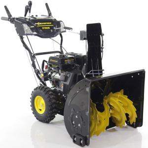 Снегоуборщик Champion ST662E (PRC, 61 см., Champion, 196 куб.см., скорости 6/2, эл/стартер 220В, фара, подогрев рукояток, 80.5 кг) Снегоуборщик Champion ST662E (PRC, 61 см., Champion, 196 куб.см., скорости 6/2, эл/стартер 220В, фара, подогрев рукояток, 80.5 кг)