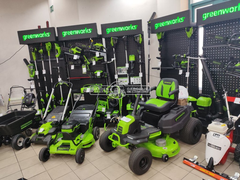 техника Гринворкс стенд техника Гринворкс стенд