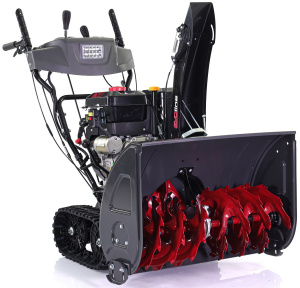 Снегоуборщик Evoline SBG 760 TE гусеничный (PRC, 76 см, Zongshen, 420 см3, эл/стартер 220В, фара, разблокировка гусениц, подогрев рукояток, 130 кг)