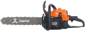 Бензопила ZimAni MS 180 Black Edition с шиной 16", 40 см. Бензопила ZimAni MS 180 Black Edition с шиной 16", 40 см.