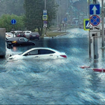 Дождь идет с утра. Затопило и повалило деревья. Как бороться?