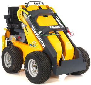 Универсальная машина мини-погрузчик Baumech ML-02 с двигателем Zongshen GB460E на газонных колесах Универсальная машина мини-погрузчик Baumech ML-02 с двигателем Zongshen GB460E на газонных колесах