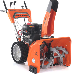 Снегоуборщик Daewoo DAST 8570 (PRC, 67 см., Daewoo, 290 куб.см., эл/стартер 220В, фара, скорости 6/2, колеса EX-ICE, подогрев рукояток, 111 кг.) Снегоуборщик Daewoo DAST 8570 (PRC, 67 см., Daewoo, 290 куб.см., эл/стартер 220В, фара, скорости 6/2, колеса EX-ICE, подогрев рукояток, 111 кг.)