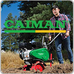 Культиваторы Caiman – новинки весны 2018